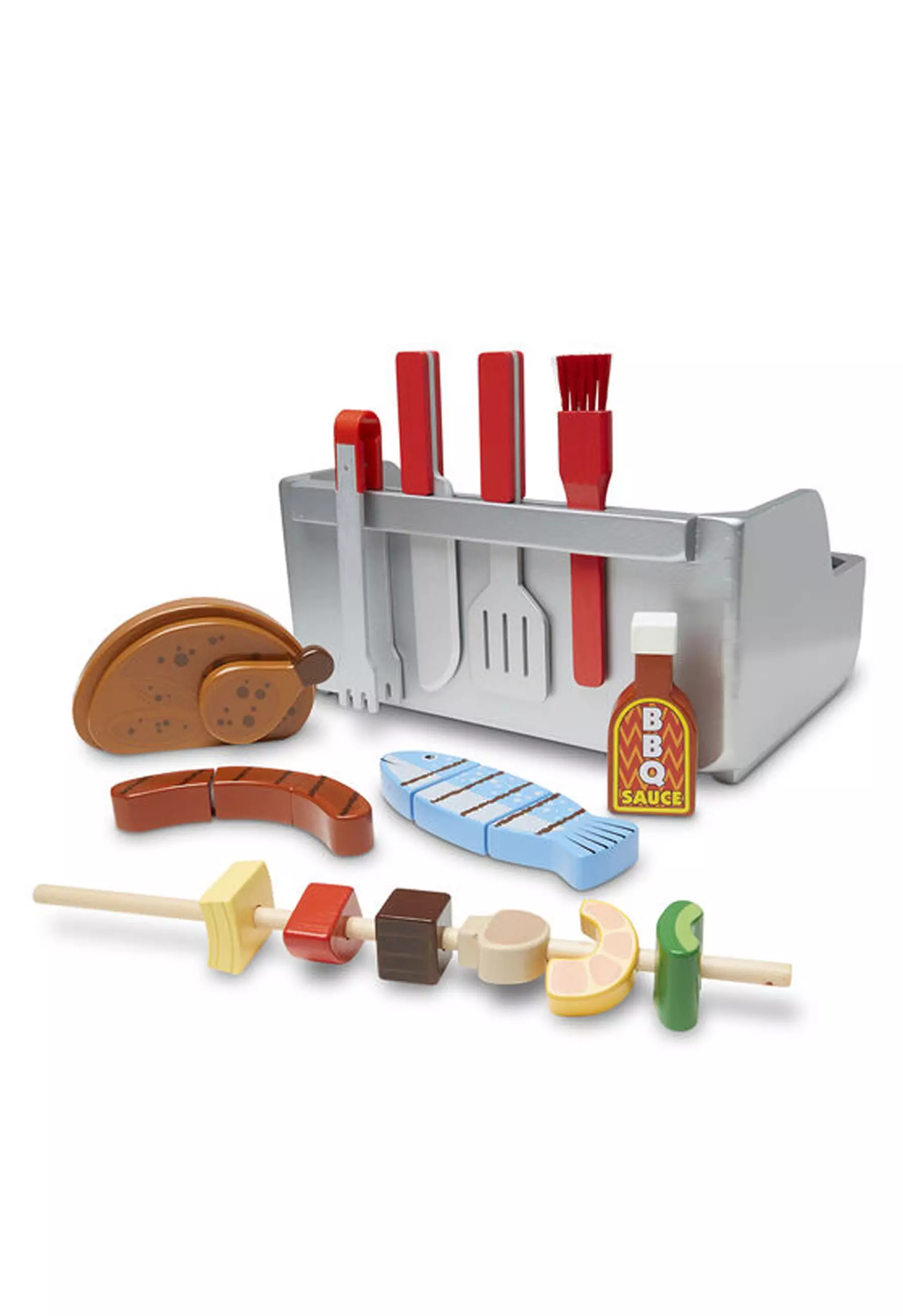 Melissa & doug rotisserie & grill barbecue set best sale