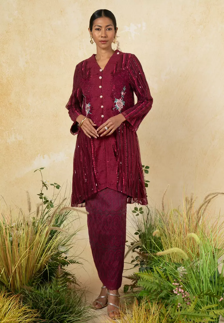 Cenderawasih Kebaya Labuh Set