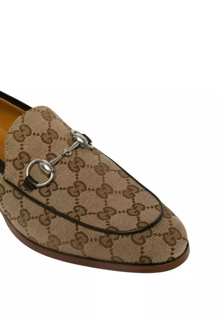GG Supreme Canvas Loafers