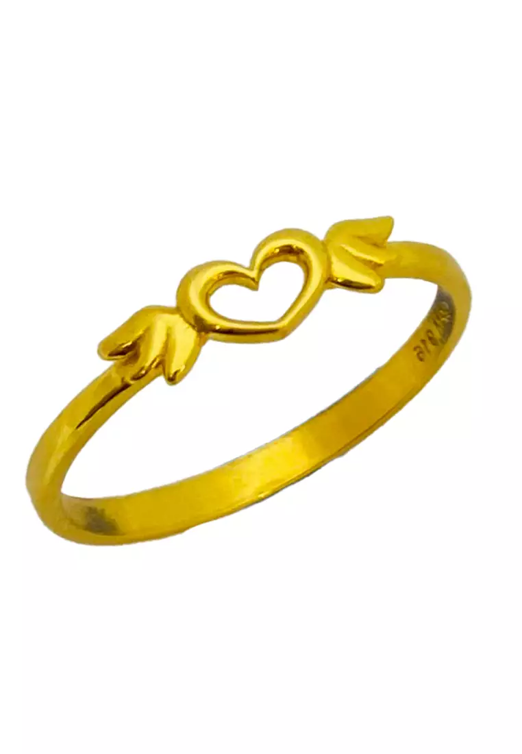 LITZ 916 (22K) Gold Ring LGR0158-SZ11/1.46g+/-