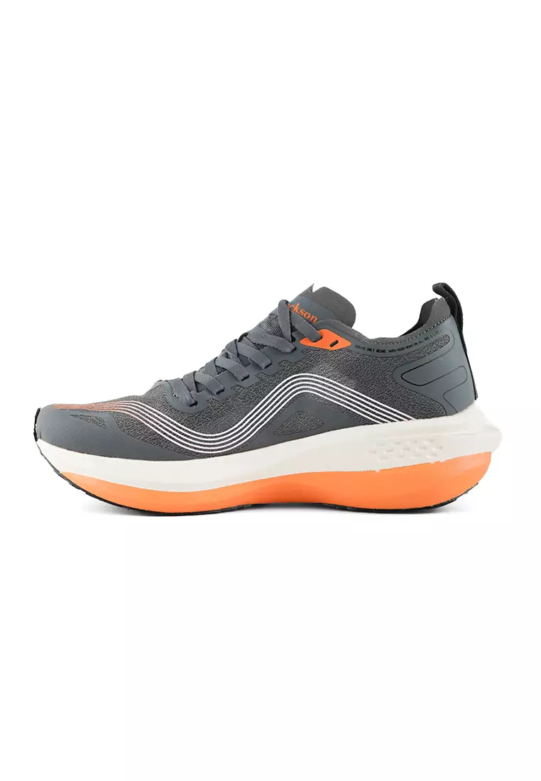 Jackson Active Phantom 1 Grey Orange - Sepatu Sporty