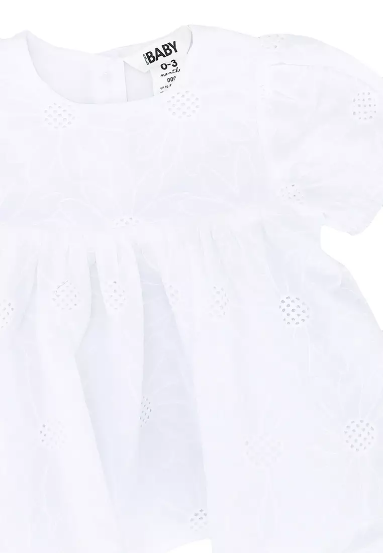 Childrens white hot sale cotton dresses