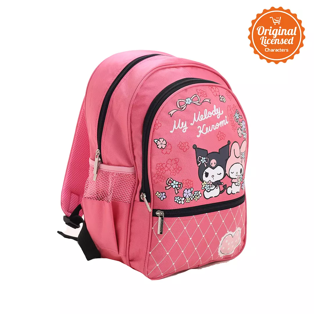 Tas Anak My Melody and Kuromi Heart Rucksack L 27x38 cm