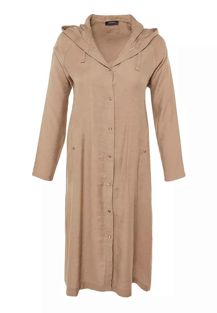 Hooded Midi Abaya