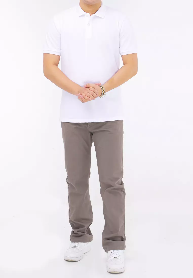 Cvc Collared Shirt Pique