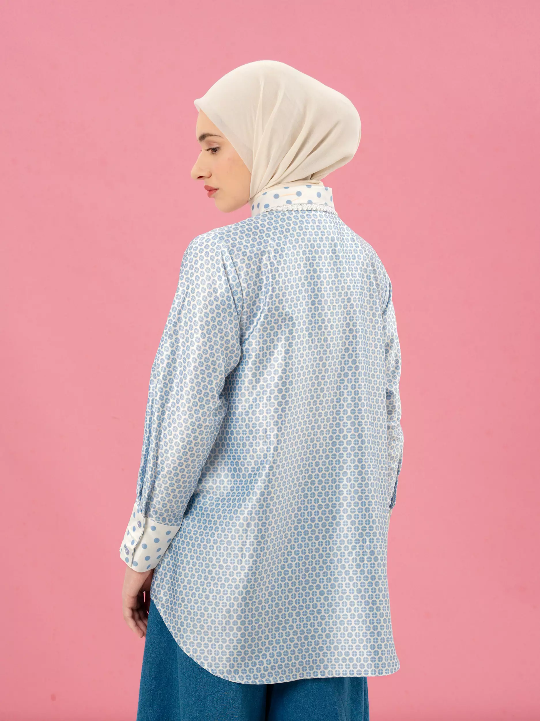 Aleza - Frey Shirt Light Blue
