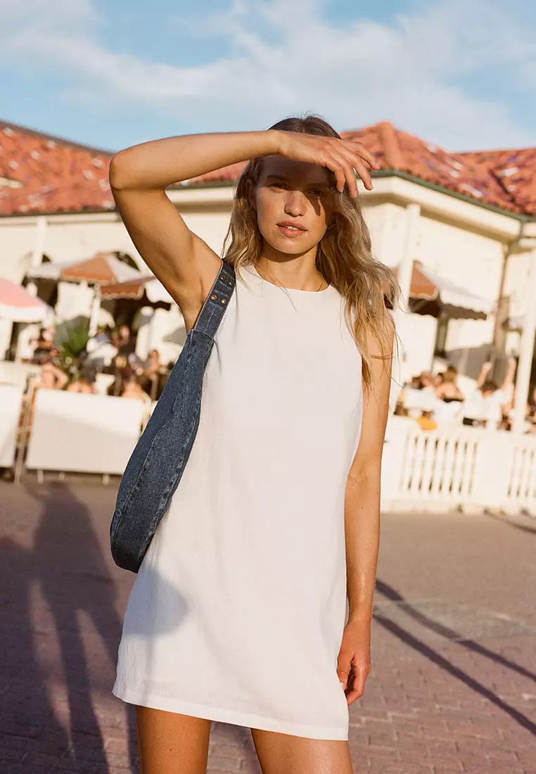 Haven High Neck Mini Dress