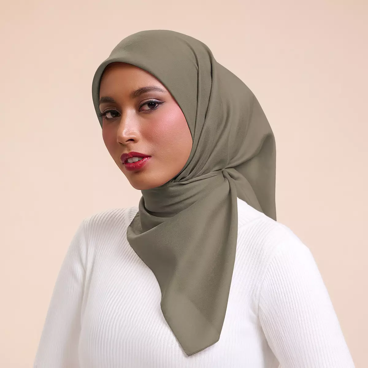ZM Zaskia Mecca - Shera Ash Hijab Ultrafine Voal Shiny - Kerudung Segi Empat Wangi Premium