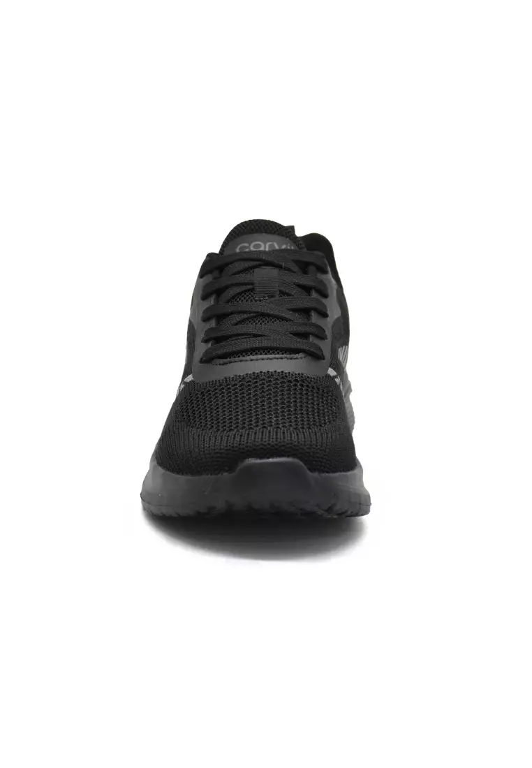 Carvil Sepatu Pria Dragune-SM Black/Black