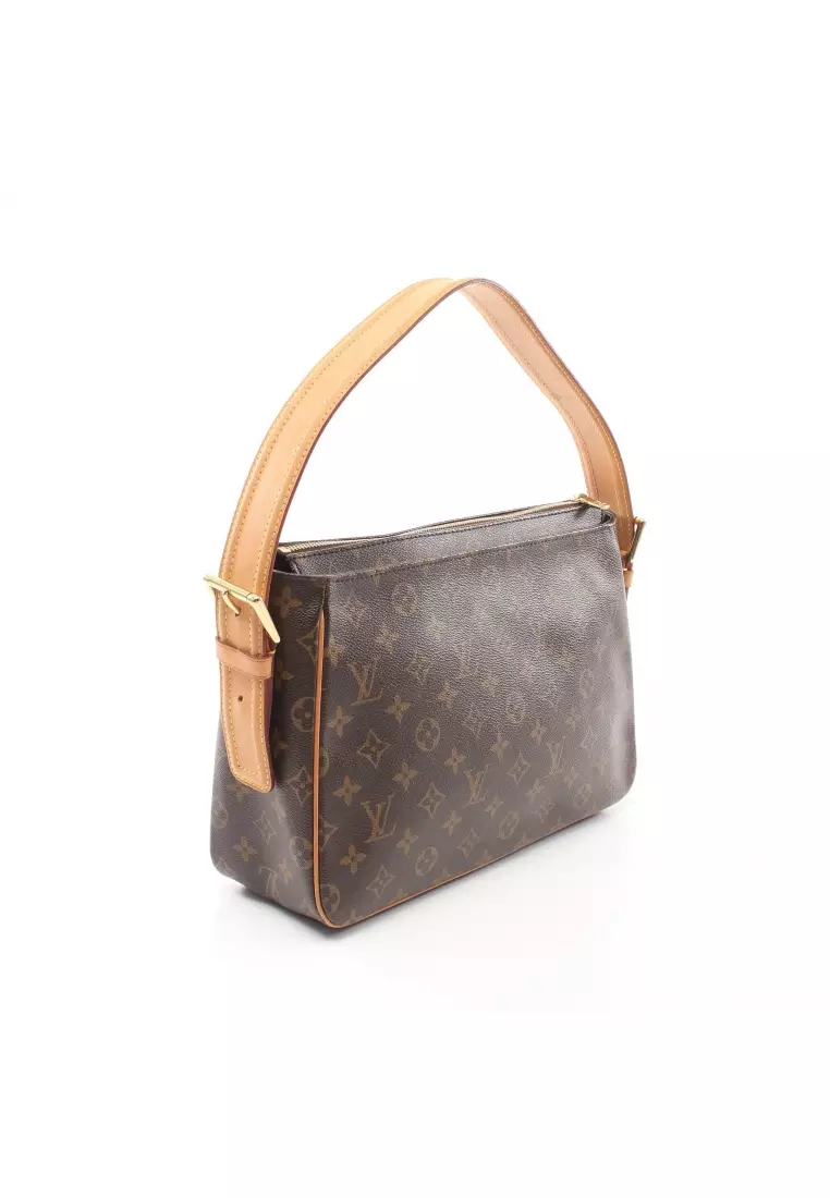 Buy Louis Vuitton Pre-loved LOUIS VUITTON Vivacite MM monogram Shoulder bag  PVC leather Brown Online