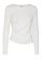 Vero Moda white Mika Modal Long Sleeves Ruched Top 71AF0AAB4F86FFGS_5