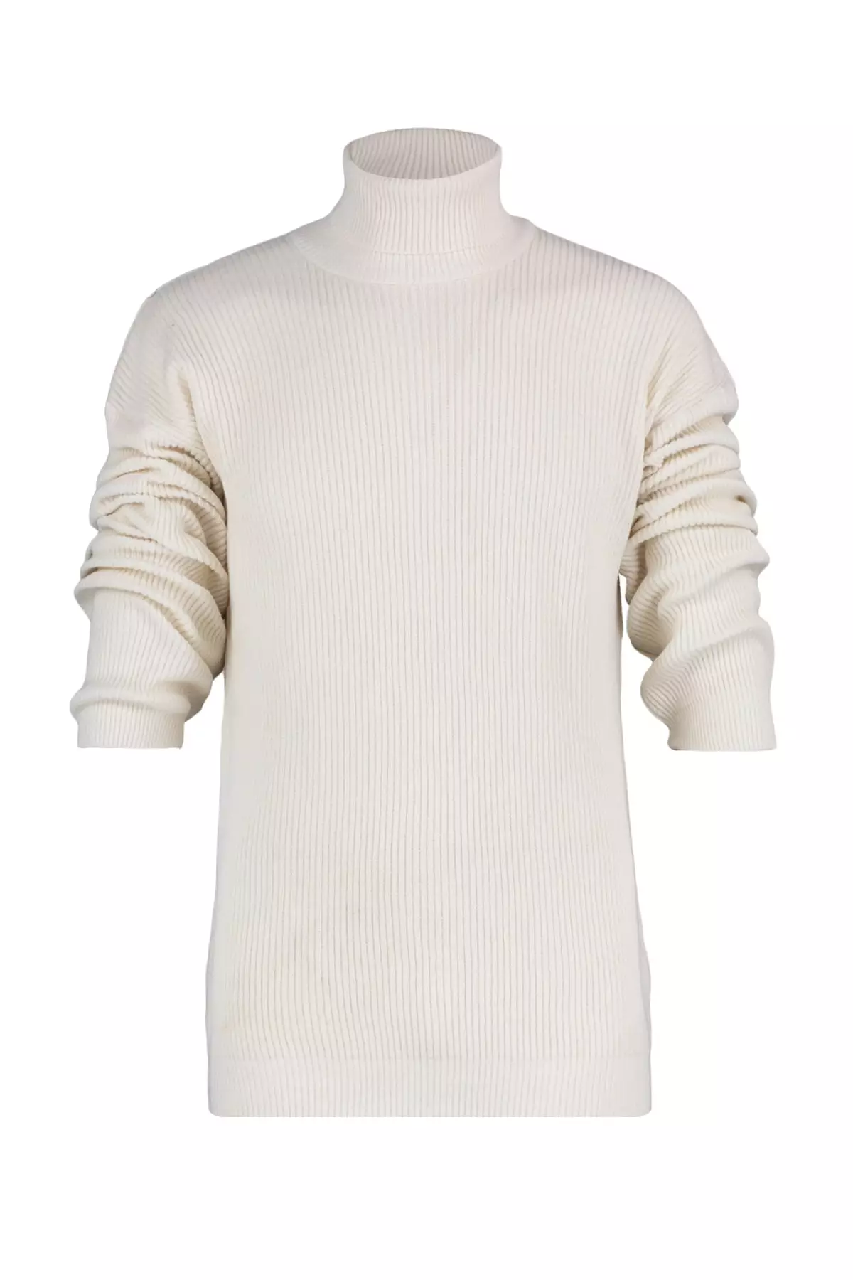 White turtleneck jumper mens store