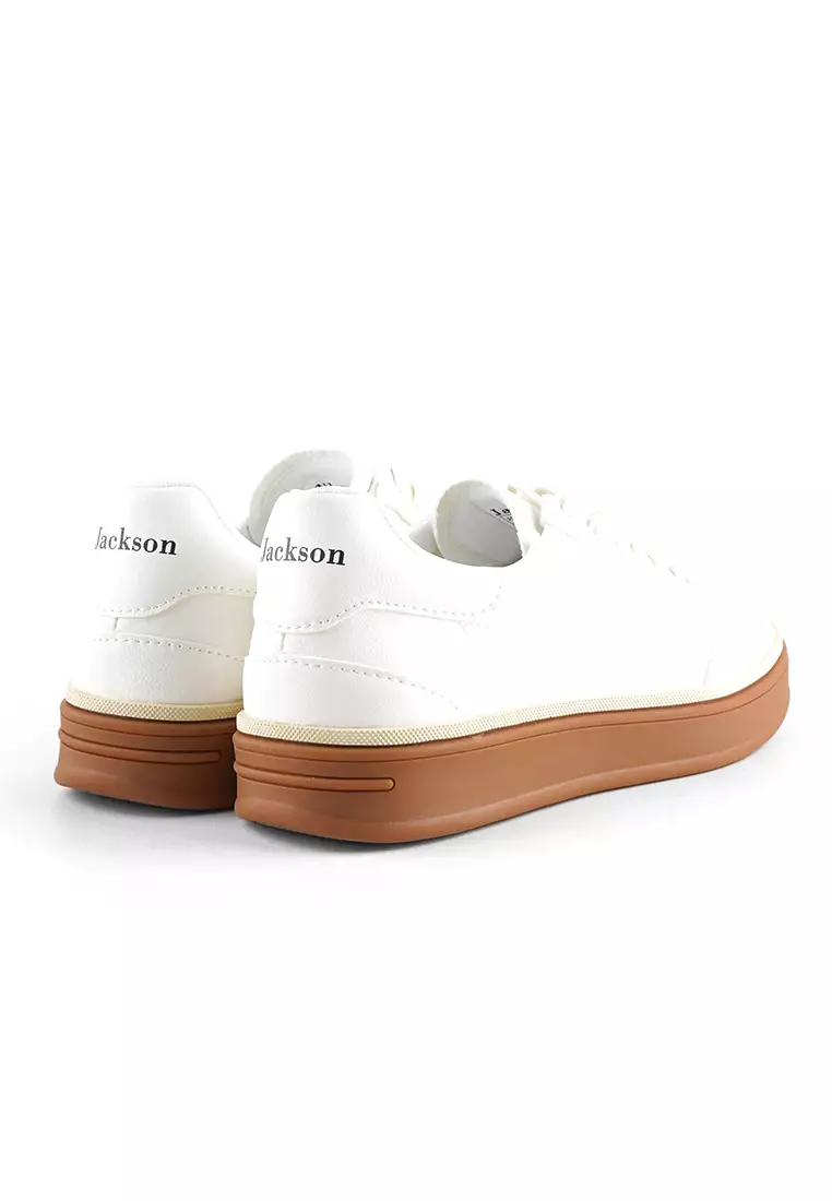 Jackson Jett 1JG White - Sepatu Sneakers