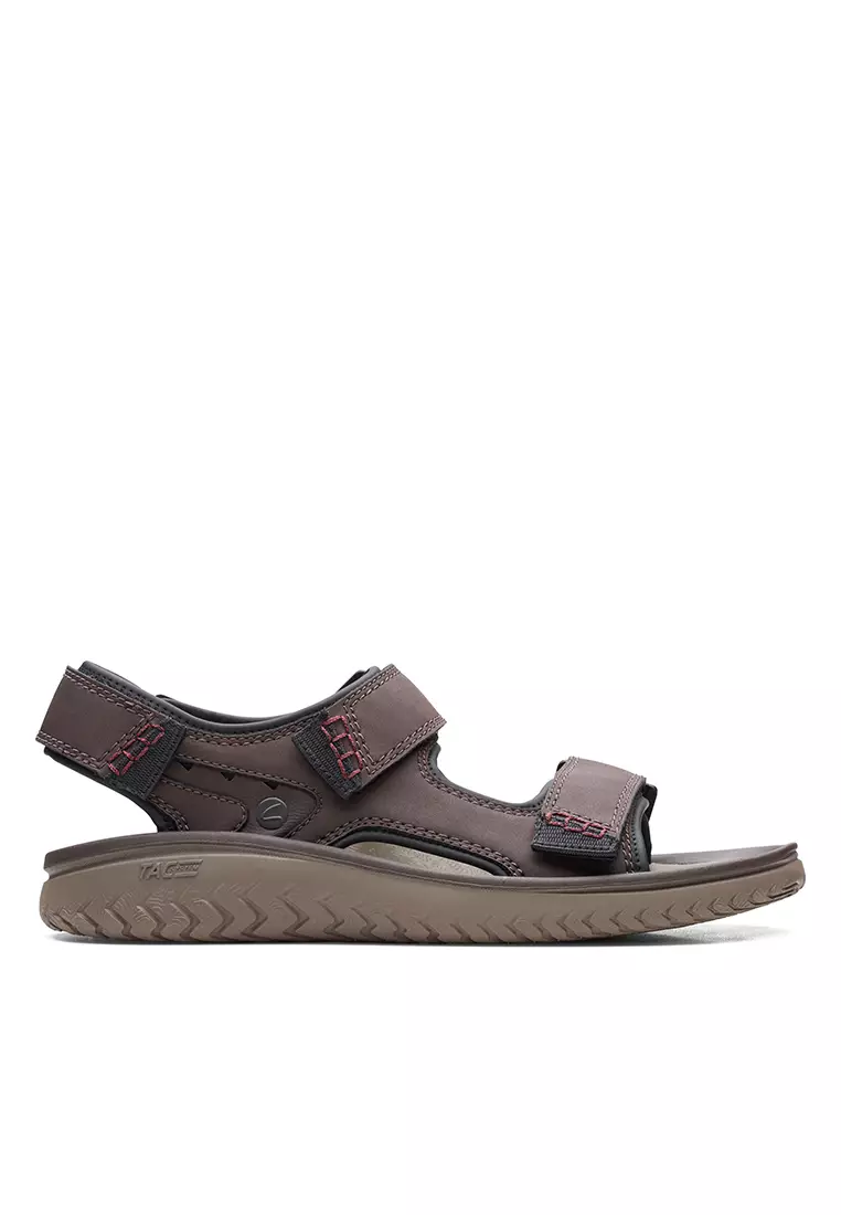Discount on Clarks  shoes - SKU: Wesley Bay Sandal Brown