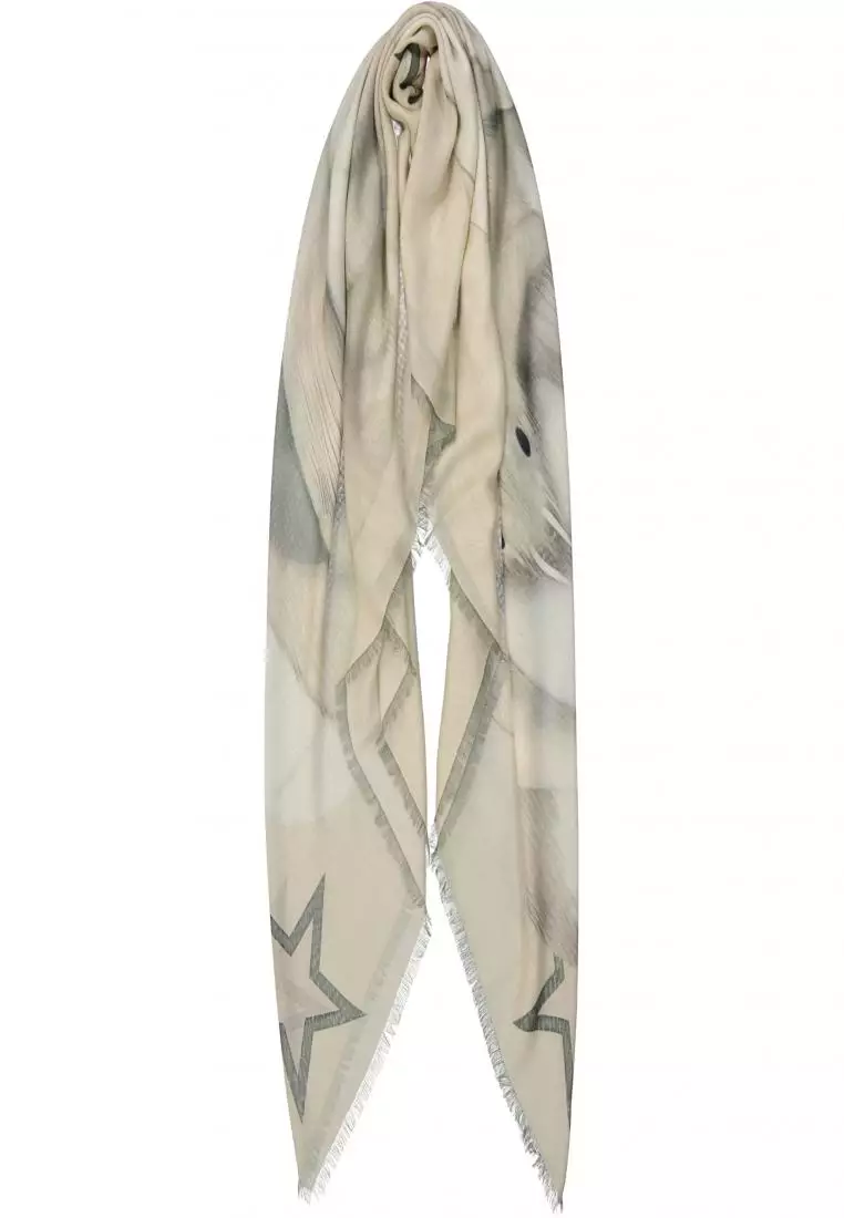 GIVENCHY - Givenchy Square Cashmere Foulard - Beige
