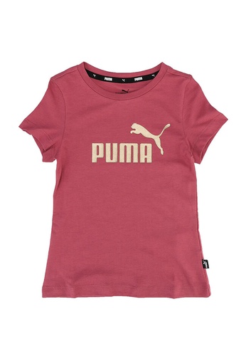 PUMA pink Essentials+ Logo Youth Tee DC2F0KA375EC65GS_1