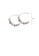 Glamorousky silver 925 Sterling Silver Fashion Elegant Geometric Round Bead Imitation Pearl Stud Earrings E55EBACED898DDGS_2