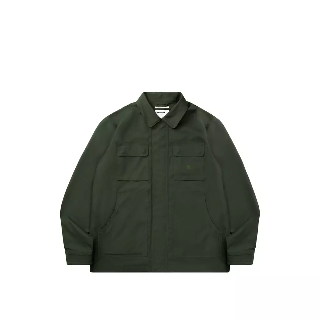 Shephered Parka Jacket Jaket Pria Wanita Outdoor Praktis - Hijau