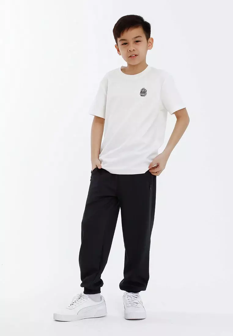Forest Premium Cotton 220gsm Oversized Tee Family Kids - FK20318-18Cream