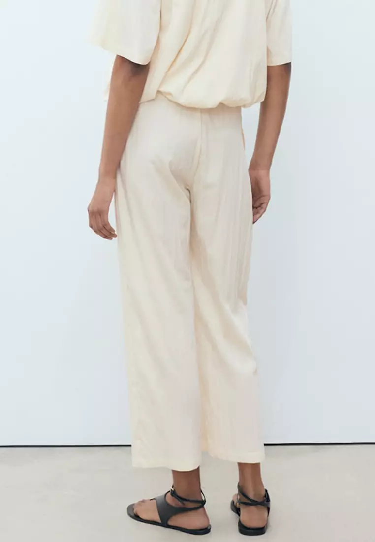 Flowy Cropped Trousers