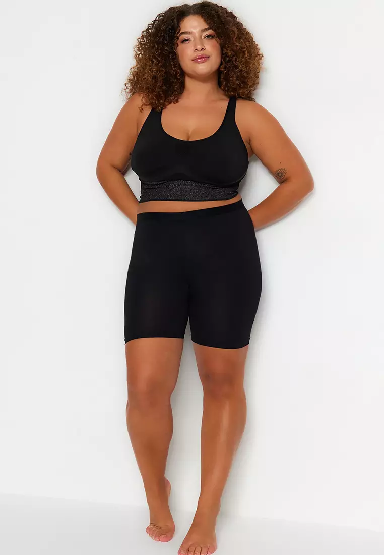 Plus Size Biker Shorts