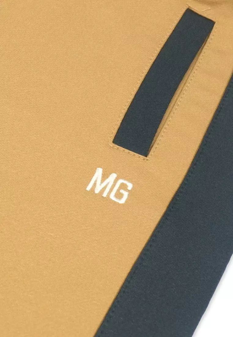 Boys Jogger Pants Combi with Embroidery Details