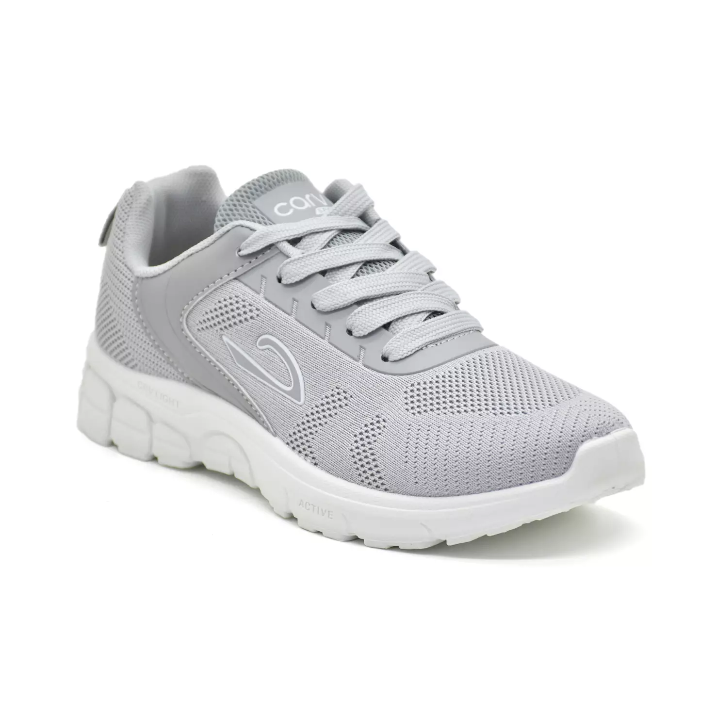 Carvil Sepatu Sekolah Anak Archie-02 LT Light Grey