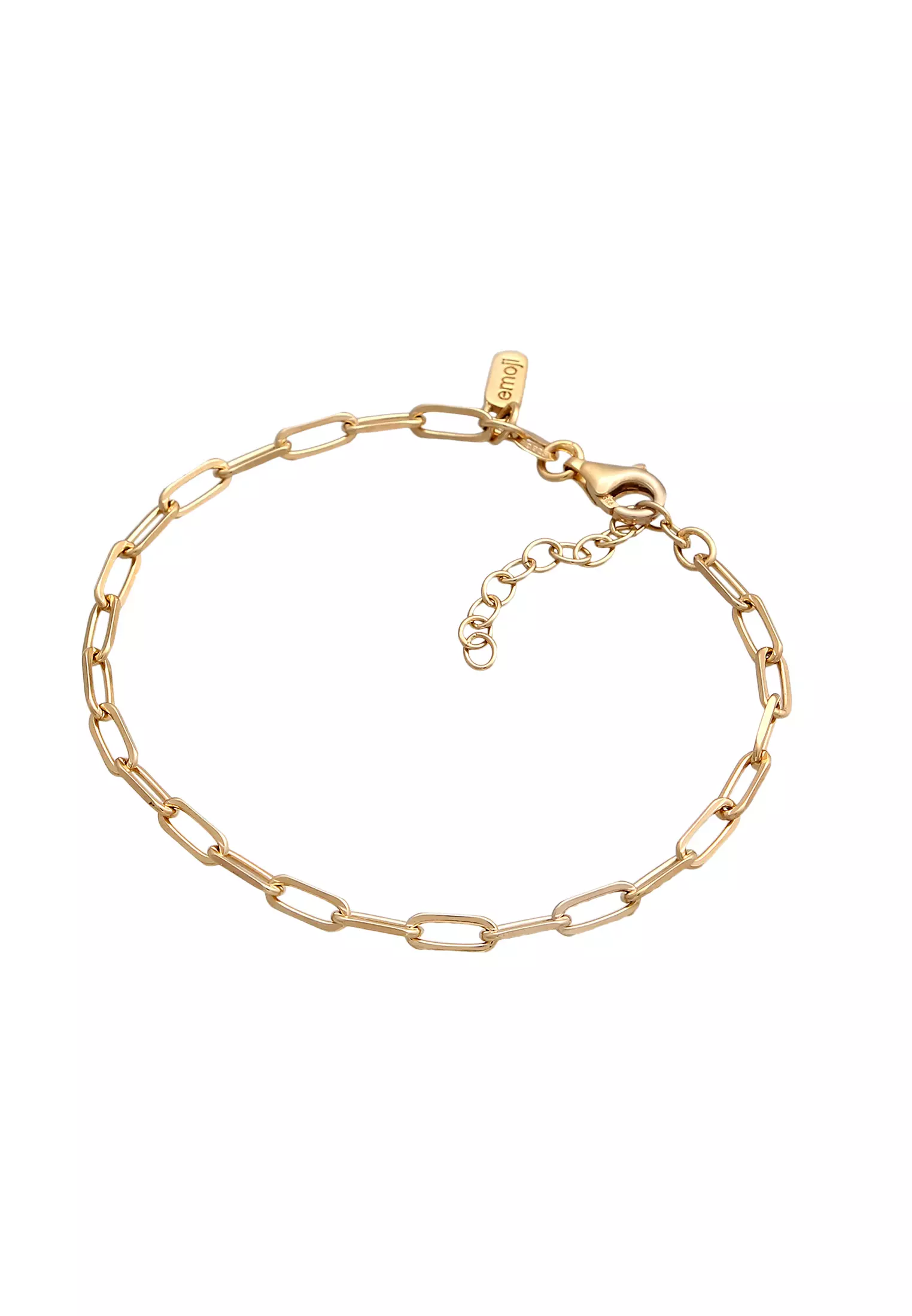 Bracelet Long Link Chain Gold Plated