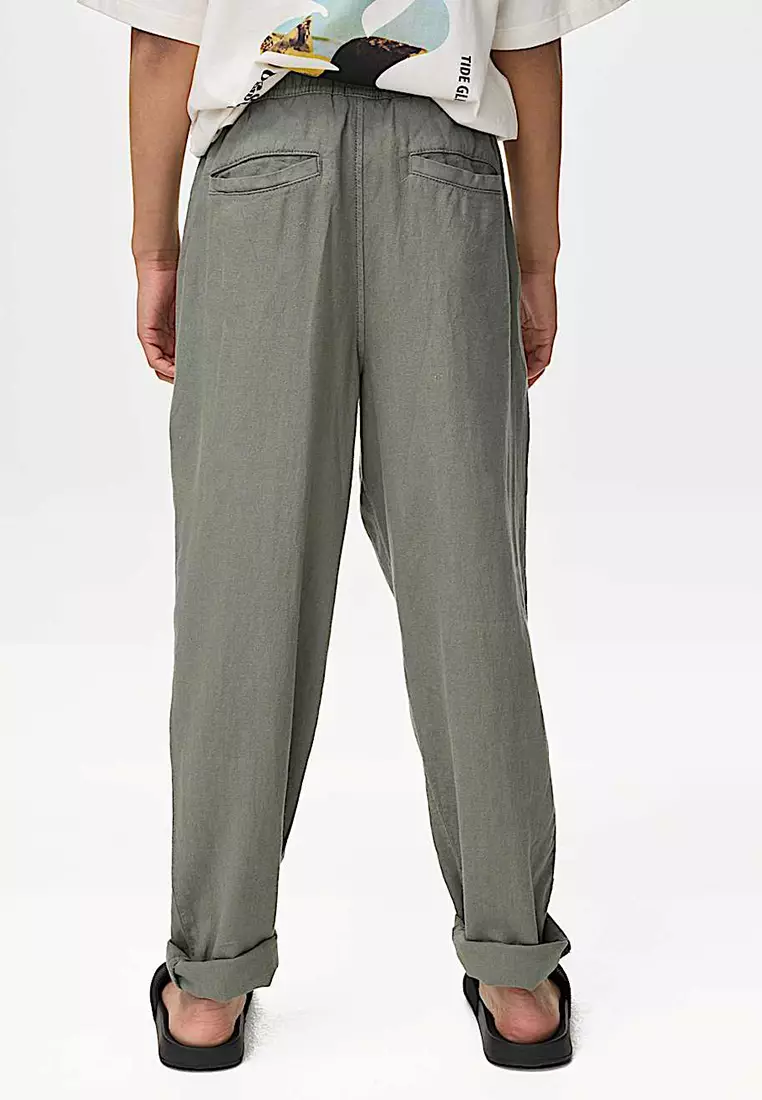 Linen Rich Trousers