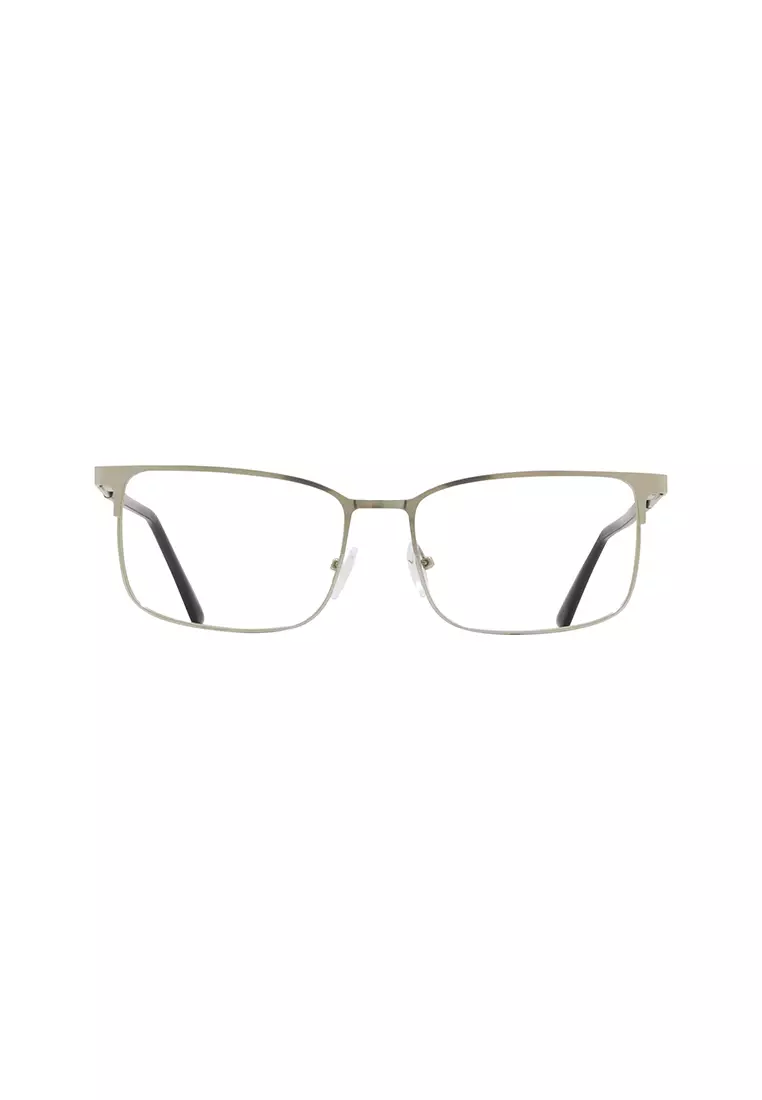3037 Metal (C2-Gray) Anti-Radiation Computer Eyeglasses for Men/Women