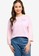 Lubna pink Color Block T-Shirt With Embroidery 7EA82AAE50F93CGS_1