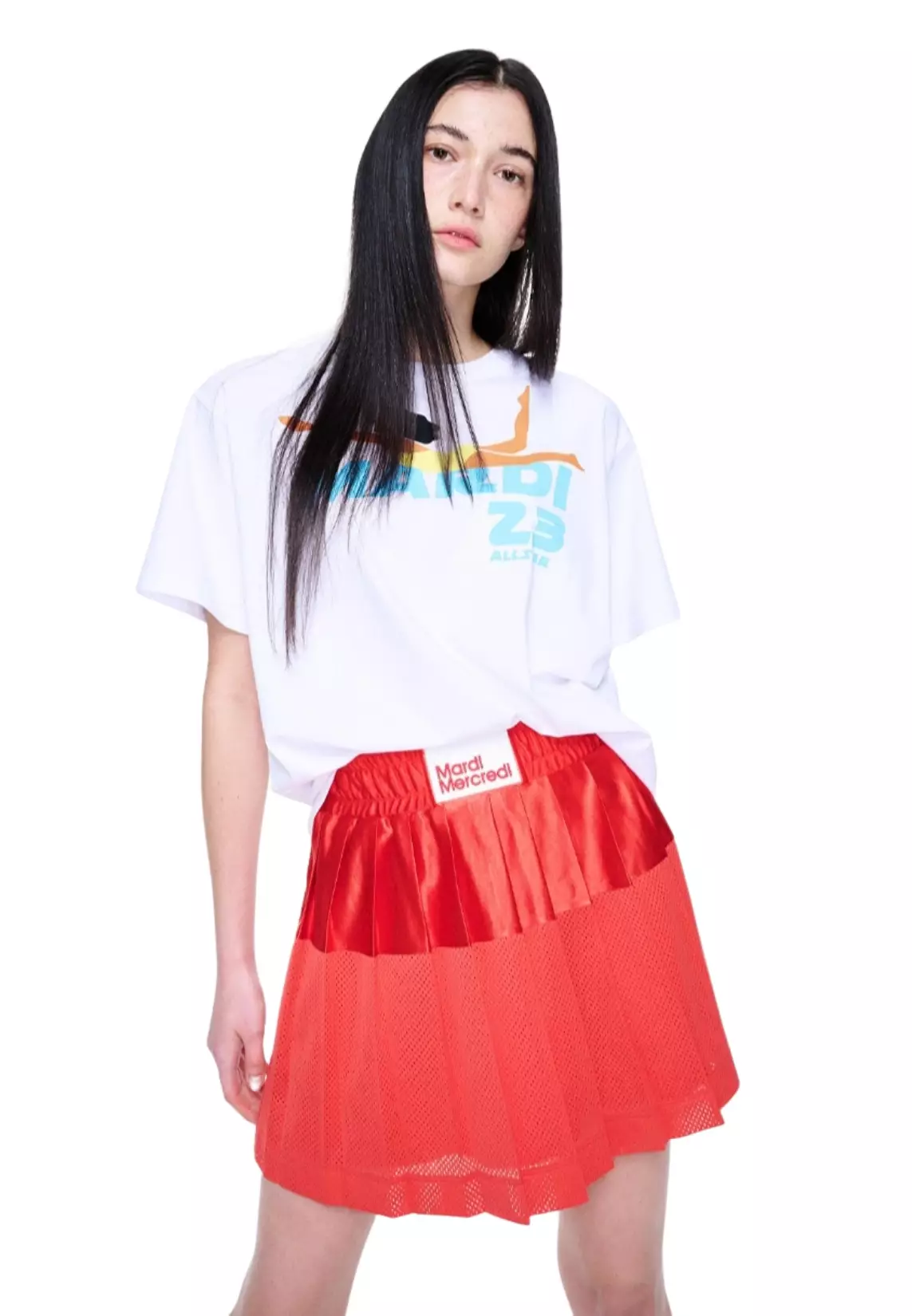 Tshirt Swimmer - White