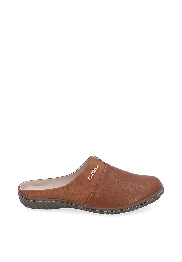 Brown Cheery By Nature Mules