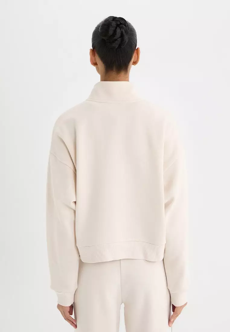 Nba Chicago Bulls Half Zip Sports Sweatshirt