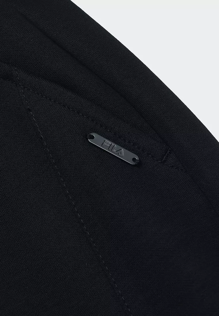 FILA CORE LIFESTYLE WHITE LINE THE GALLERIA VITTORIO EMANUELE II Women Knit Pants (Black)