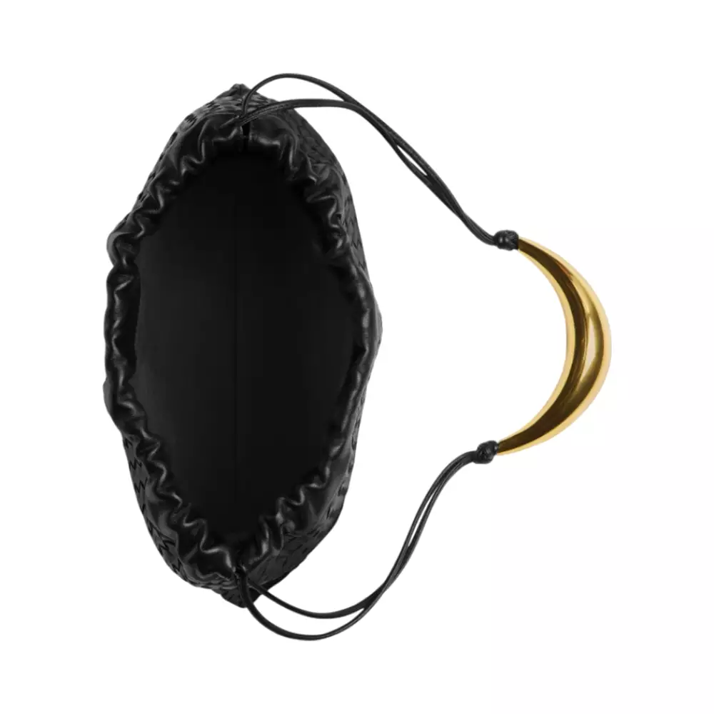 Dustbag Handle Intrecciato Piccolo Black