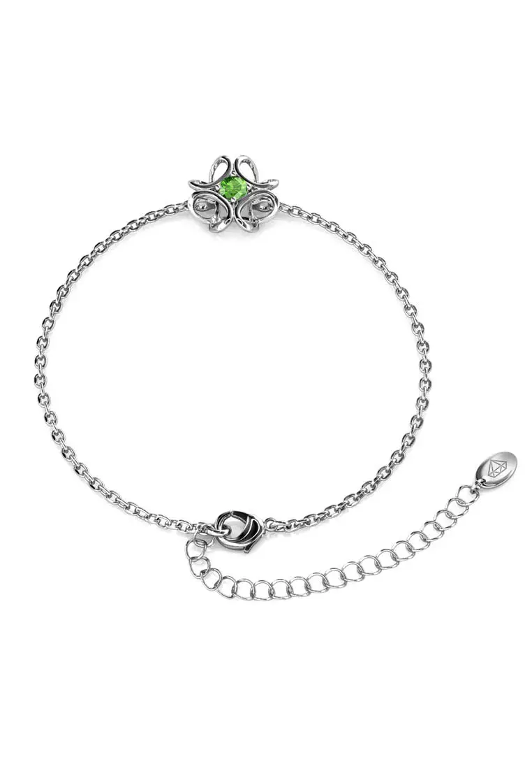Daffodil Bracelet WG August - Gelang Crystal Swarovski by Her Jewellery