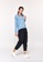 United Colors of Benetton blue V-neck Sweater 3F368AA96FB4A0GS_4