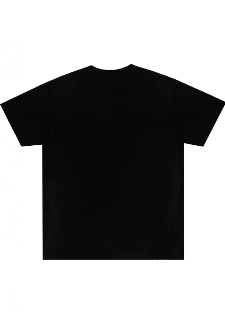 MTI71 Kaos T-Shirt Pria Instacool Light Blue Gradation Thrdy Hitam