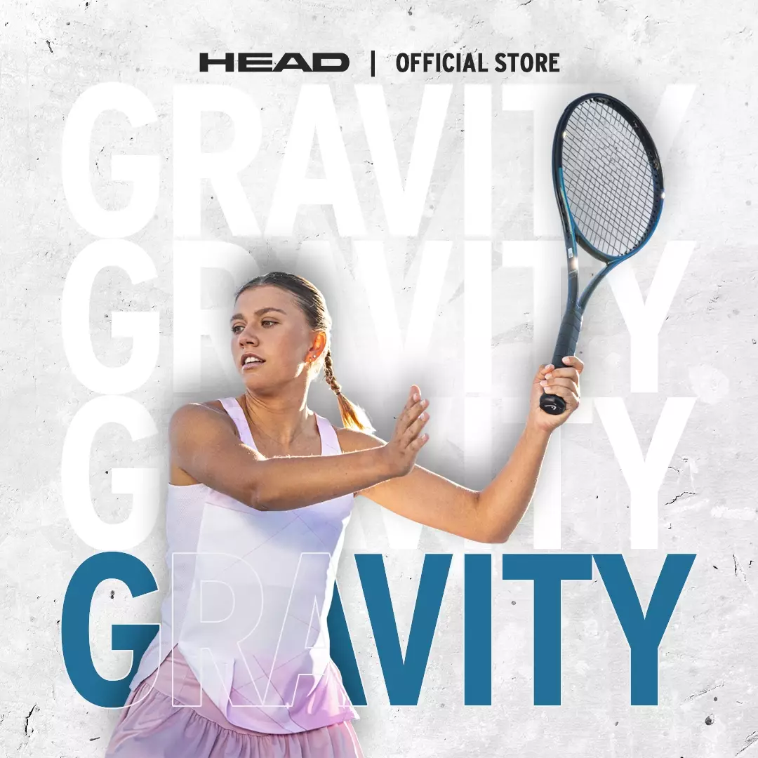 HEAD Tennis Racket Gravity MP 2025 (295G) 231125 - Raket Tennis Tanpa Senar