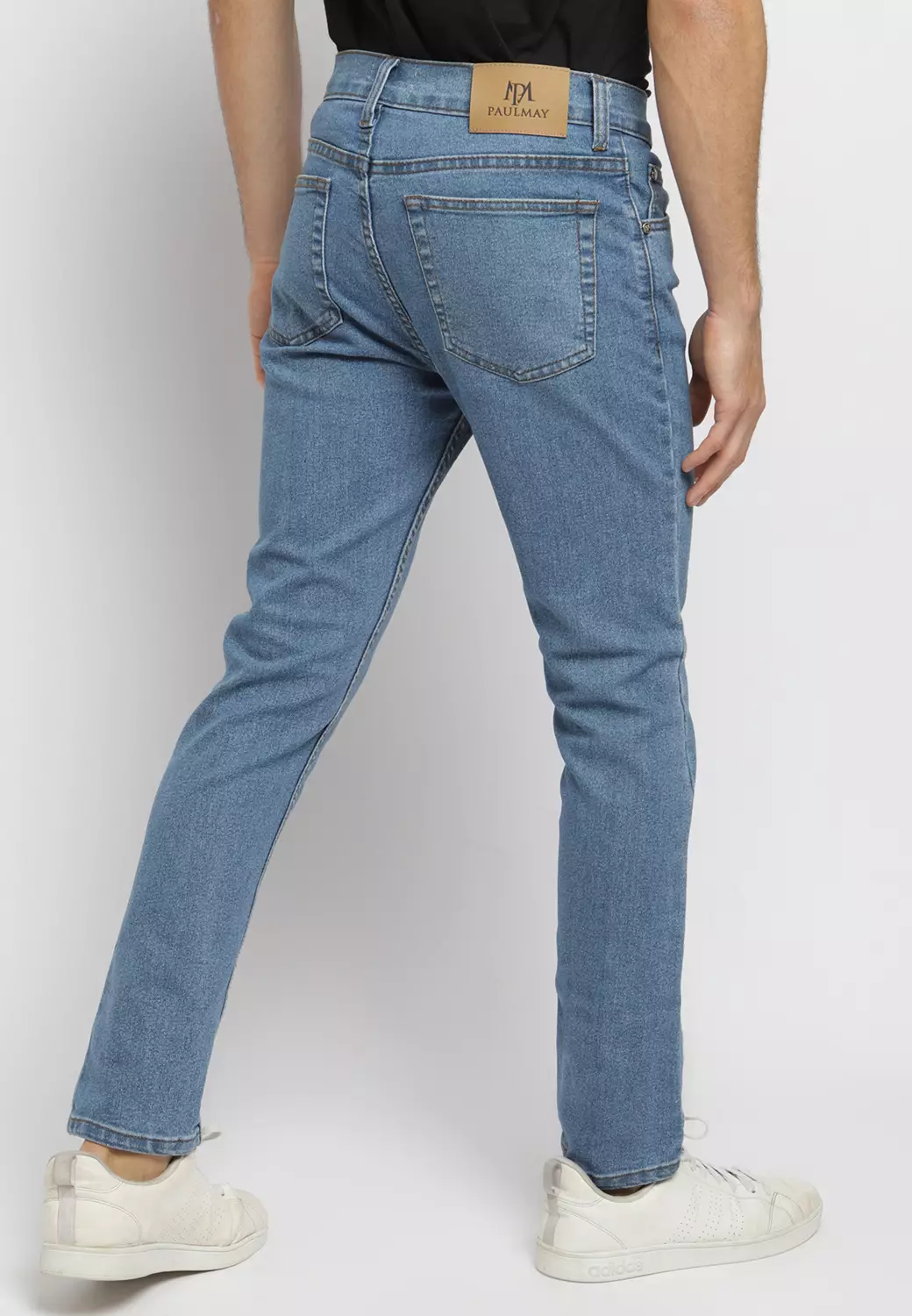 PAULMAY Celana Panjang Jeans Pria Slim Fit - Sky Light