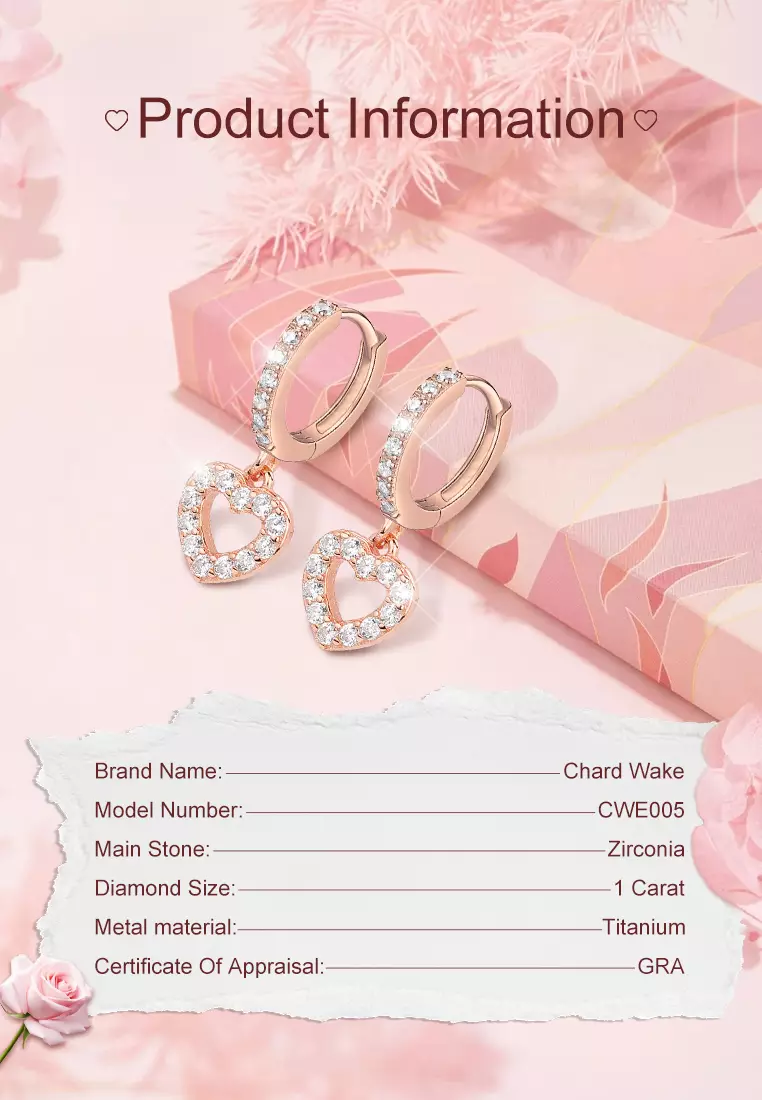 Anting Wanita Anting Original Korea Berlian Antingan Kotak Indah Anting Cewek