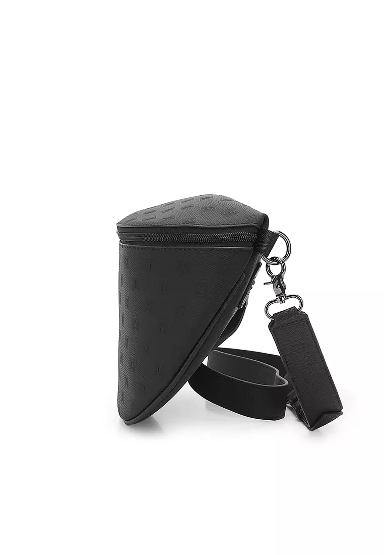 Men's Chest Bag / Sling Bag / Crossbody Bag (Tas Dada / Tas Selempang Pria) - Hitam