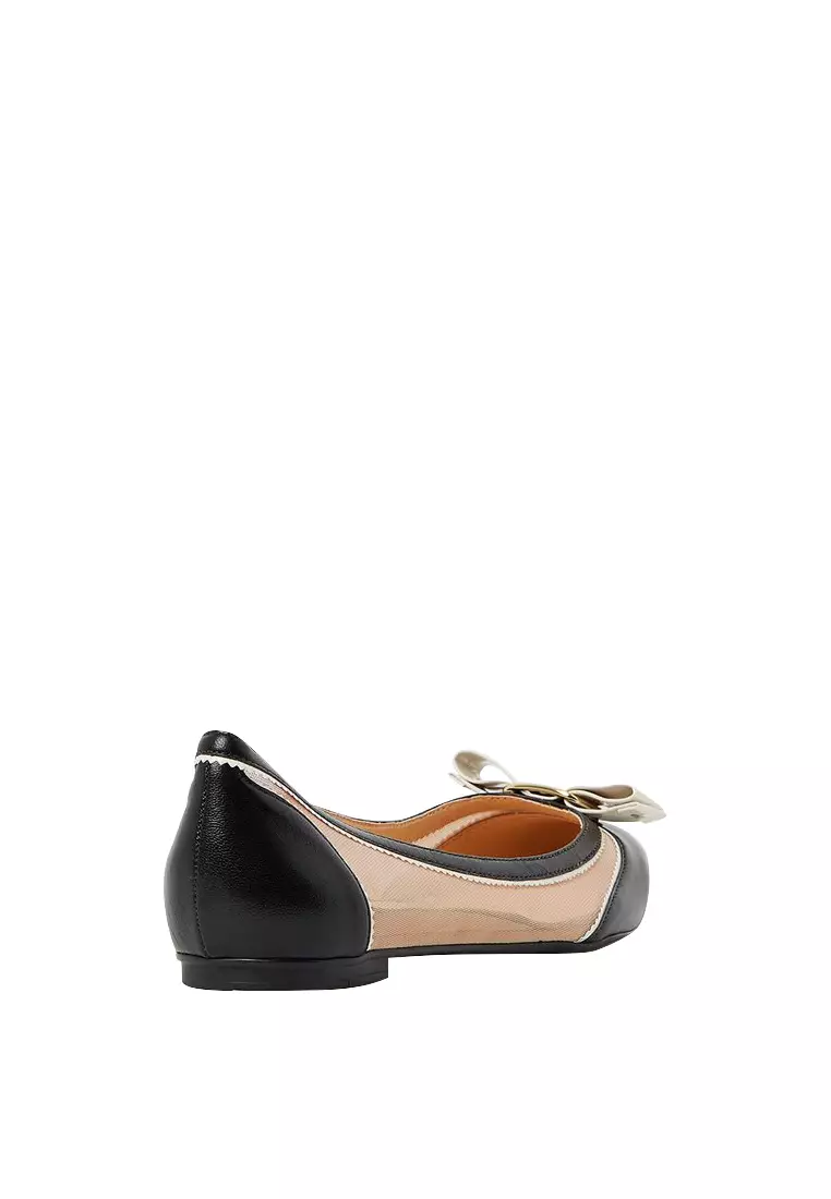 Buy Nina Armando Lena Leather Ballet Flats Online ZALORA Malaysia