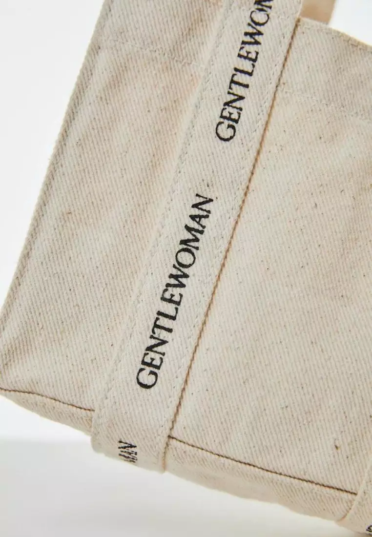 Gentlewoman Micro Box Tote Bag - Cream