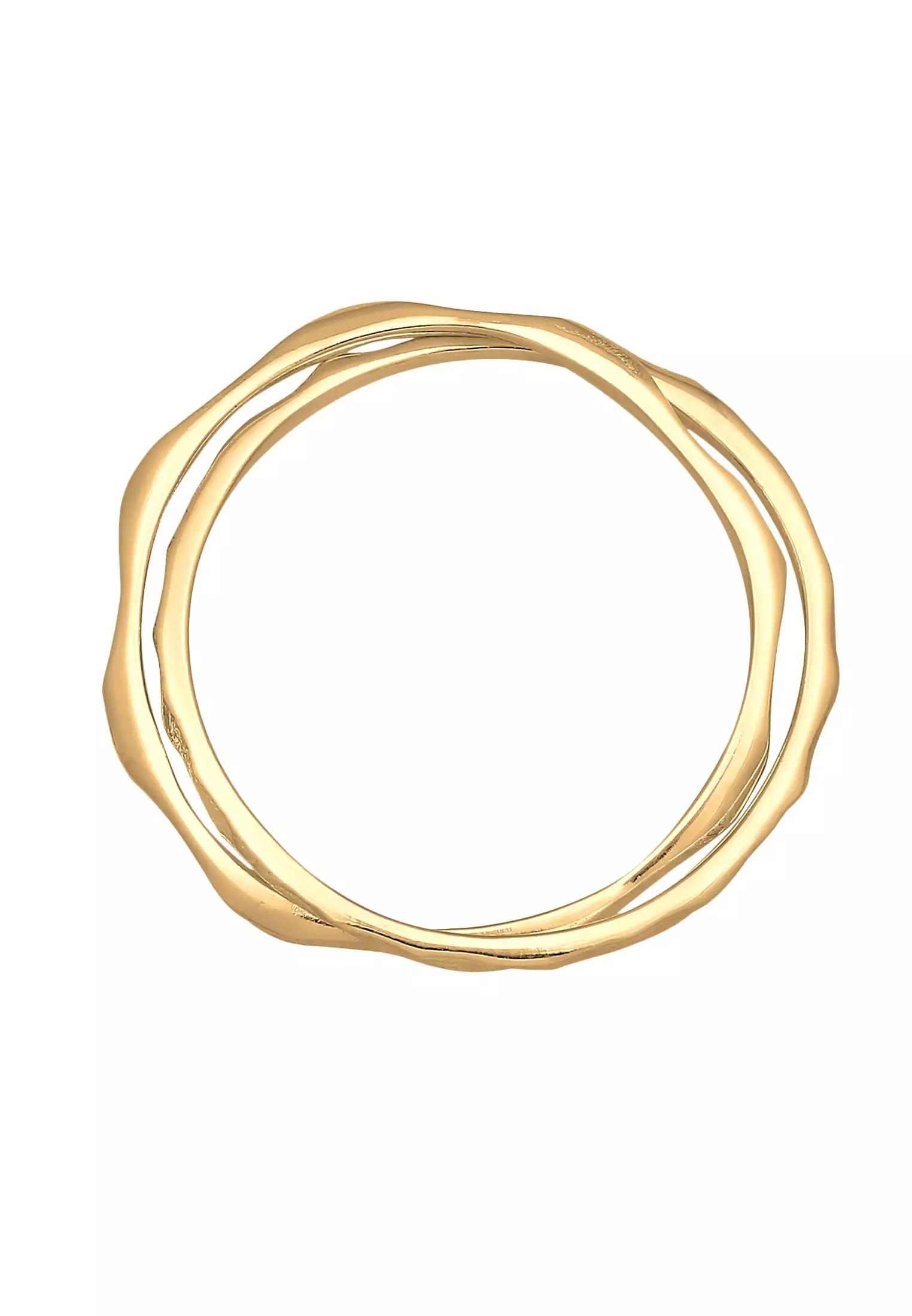 Ring Vintage Look Wrapped Gold Plated