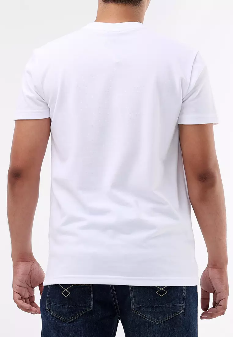 Round Neck Pique Short Sleeve