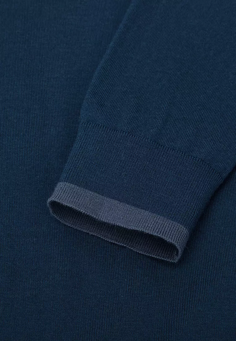 內搭高領精細純羊毛冷衫