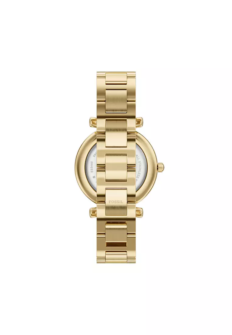 Carlie Gold Stainless Steel Watch Es5465