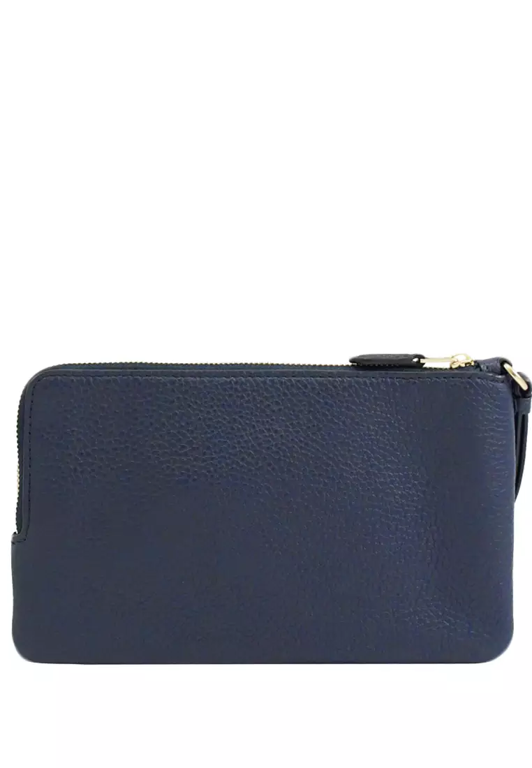Coach wallet navy discount blue